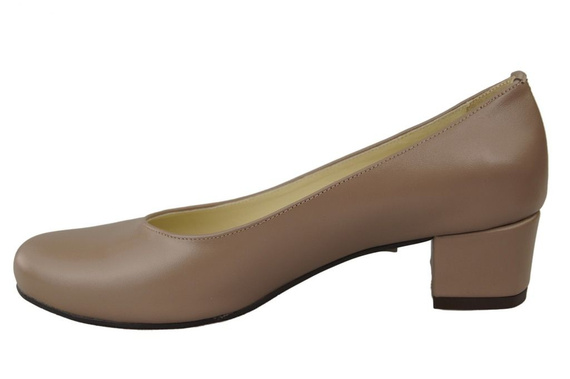 Damenschuhe Pumps Naturleder 116 Cappuccino ElitaBut