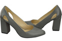Damenschuhe Pumps Grau Naturleder 184 ElitaBut