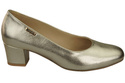 Damenschuhe Pumps Naturleder 172 Gold ElitaBut