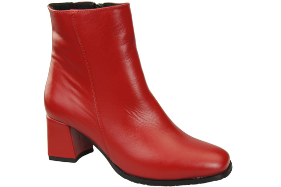 Damenstiefel Rot für Winter Naturleder 214 Z ElitaBut