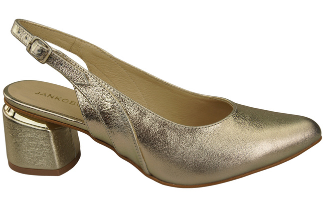 Damenschuhe Sandalen Gold Naturleder 196 ElitaBut