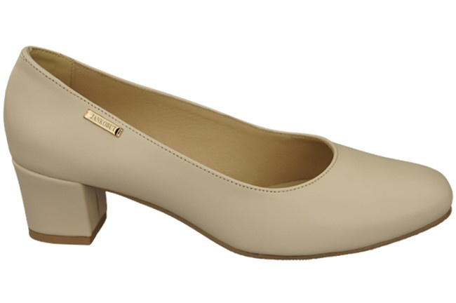 Damenschuhe Pumps Naturleder 172 Beige ElitaBut