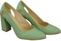 Damenschuhe Pumps Mint, Naturleder 184 ElitaBut