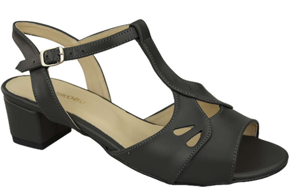Damenschuhe Graphite Sandalen, Naturleder 169 ElitaBut