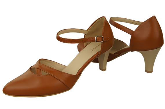 Damenschuhe Sandalen Rot Naturleder 151 ElitaBut