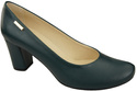 Klassische Damen Malachit Leder Mandel Nase Pumps 201 ElitaBut
