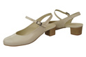 Damenschuhe Sandale Beige Naturleder 108 ElitaBut