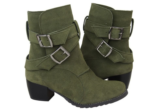 Damenstiefel Naturveloursleder Flasche 119 ElitaBut