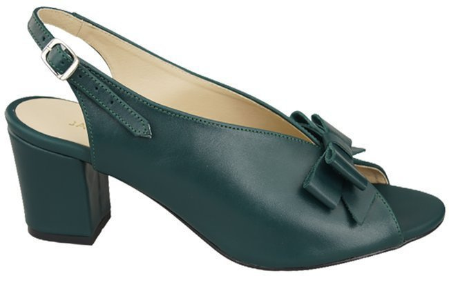 Damenschuhe Malachite-Sandalen, natürlich genarbtes Leder, 148 L ElitaBut