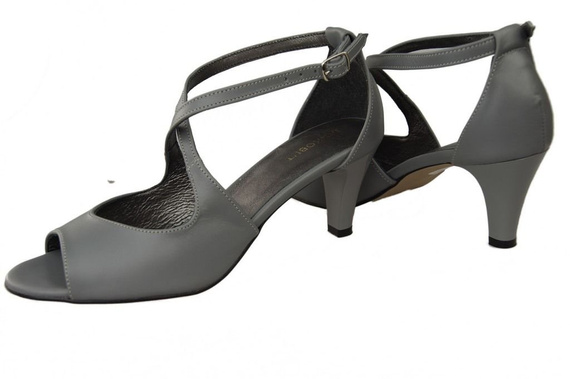 Damenschuhe Sandalen Grau Naturleder 115 ElitaBut