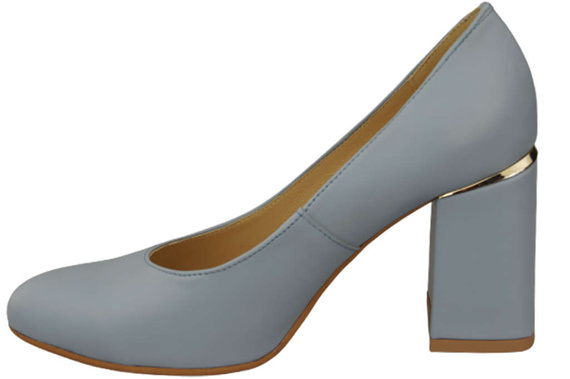 Damenschuhe Pumps Hellblau Naturleder 179 ElitaBut