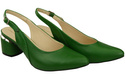 Damenschuhe Sandalen Grün Naturleder 196 ElitaBut