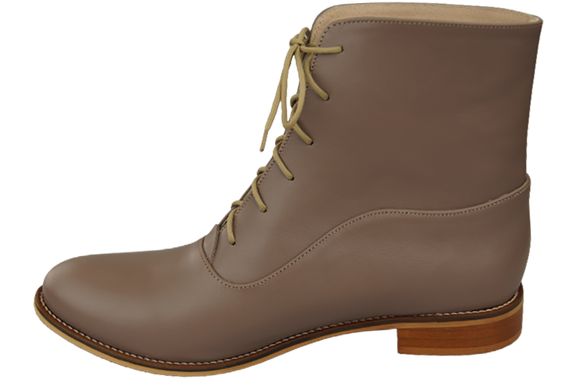 Damenschuhe Frühling/Herbst Naturleder Cappuccino 155 L ElitaBut