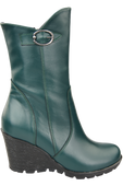 Damen-Keilstiefel, Naturleder, Malachite 750 ElitaBut
