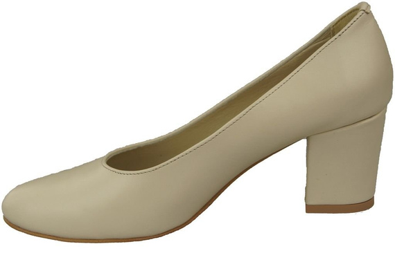 Damenschuhe Pumps Beige Naturnarbenleder 125 ElitaBut