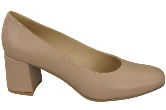 Damenschuhe Pumps Naturleder 171 Cappuccino Lico ElitaBut