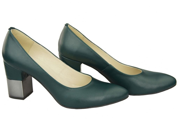 Damenschuhe Pumps Malachit Naturleder 144 ElitaBut