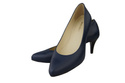 Damenschuhe Pumps, Naturleder, Marineblau 825 ElitaBut