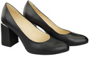 Damenschuhe Pumps Schwarz Naturleder 179 ElitaBut