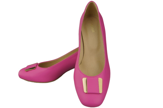 Damenschuhe Pumps Naturleder 187 Fuchsia ElitaBut