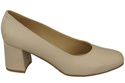 Damenschuhe Pumps Naturleder 171 Beige ElitaBut