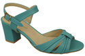 Damenschuhe Türkise Sandalen, Naturleder 168 ElitaBut