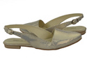 Schuhe Damen Sandalen Gold Naturleder 996 ElitaBut