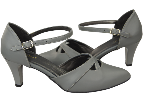 Damenschuhe Sandalen Grau Naturleder 151 ElitaBut