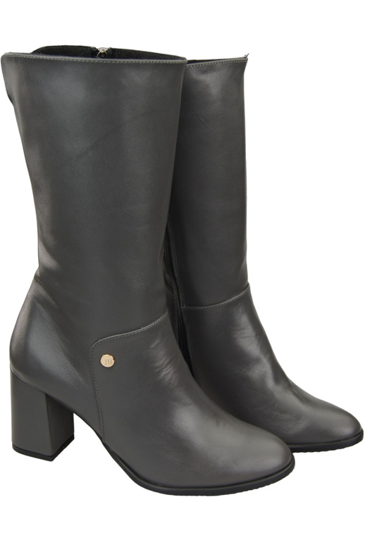 Footwear Damen-Halbstiefel, Naturleder, Graphit 189 ElitaBut