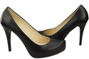 Damen Footwear Schwarz Stiletto Pumps Naturleder 205 ElitaBut