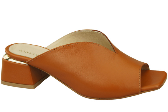 Damen Schuhe Absätze Flip Flops Rotes Naturleder 210 ElitaBut