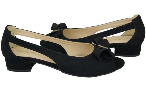 Schuhe Damensandalen Schwarzes natürliches Wildleder 994 Kombination aus Stil und Komfort ElitaBut