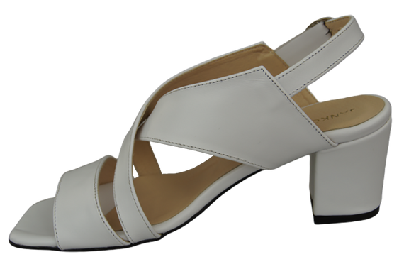 Damenschuhe Sandalen Weiß Naturleder 149 ElitaBut