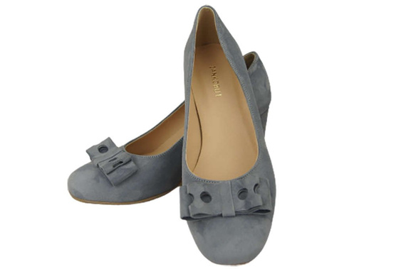 Damenschuhe Pumps Grau Natürliches Wildleder 163 ElitaBut