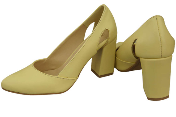 Damenschuhe Pumps Banana Naturleder 184 ElitaBut