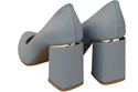 Damenschuhe Pumps Hellblau Naturleder 179 ElitaBut