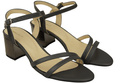 Damenschuhe Graphit Naturleder 197 Sandalen, die den Fuß sinnlich enthüllen ElitaBut