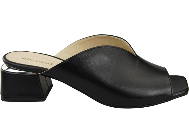 Damen Schuhe Absätze Flip Flops Schwarz Naturleder 210 ElitaBut
