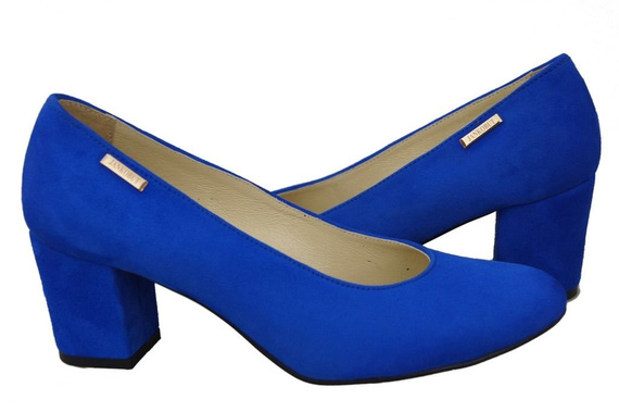 Damenschuhe Pumps Azure Naturleder Wildleder 125 ElitaBut