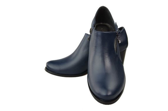 Damenstiefel Naturleder Marineblau 109 ElitaBut