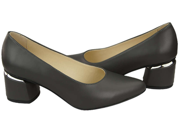 Damenschuhe Graphite Pumps Naturleder 143 ElitaBut