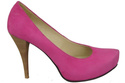 Damenschuhe Pumps Fuchsia Naturleder Wildleder 644 ElitaBut
