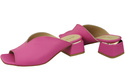 Damen Schuhe Absätze Flip Flops Fuchsie Naturleder 210 ElitaBut