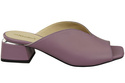 Damen Schuhe Absätze Flip Flops Lilienfarben Naturleder 210 ElitaBut
