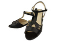 Damenschuhe Sandalen Schwarz Naturleder 169 ElitaBut