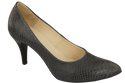 Damenschuhe Pumps Graues Schlangenmotiv Naturleder 150 ElitaBut