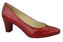 Damenschuhe Pumps Naturleder Roter Lack 974 ElitaBut
