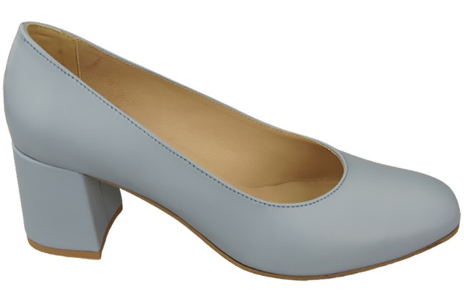 Damenschuhe Pumps Naturleder 171 Hellblau ElitaBut