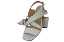 Damenschuhe Sandalen Weiß Naturleder 149 ElitaBut
