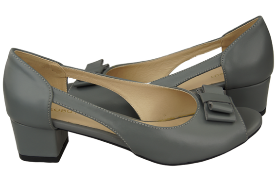 Damenschuhe Sandalen Grau Naturleder 145 ElitaBut